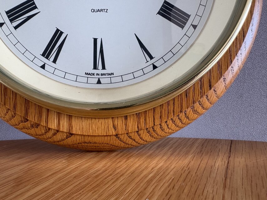 英国の古い掛け時計 England 時計 昭和レトロ アンティーク