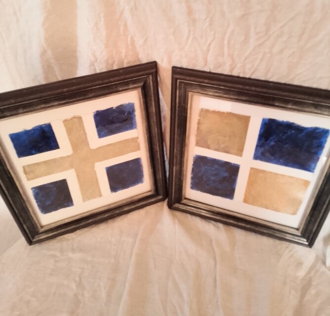 オリジナルアート作品。十分の絵。