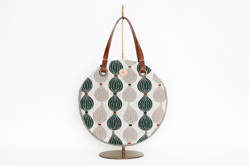 リネンサークルバッグ_S "fig_G&B"