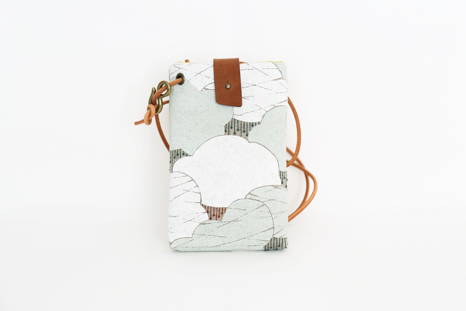 メルトンウールミニショルダー "cloud"