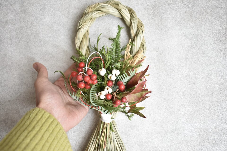 お正月飾り～雫〜2 | iichi 日々の暮らしを心地よくするハンドメイド