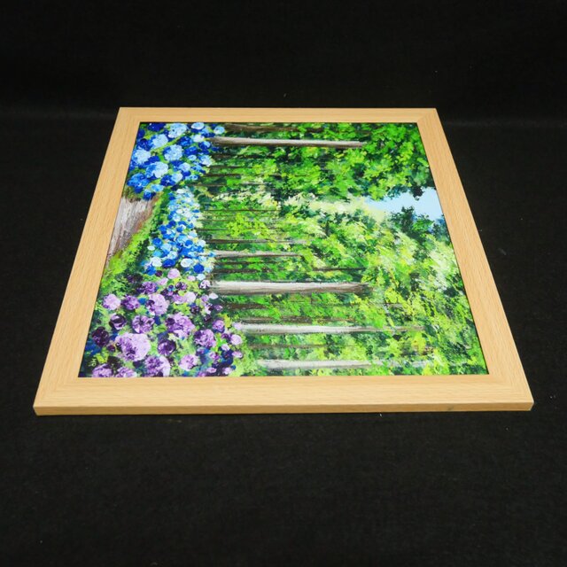 油絵 絵画 【野花の風景】 be2fa6eccea32174e7005796adcaf6