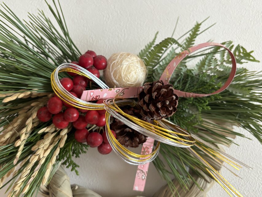 しめ縄のお正月飾り（サンキライ） | iichi 日々の暮らしを心地よく