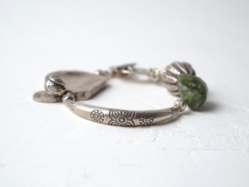 Karensilver・Jade- bracelet | iichi 日々の暮らしを心地よくする