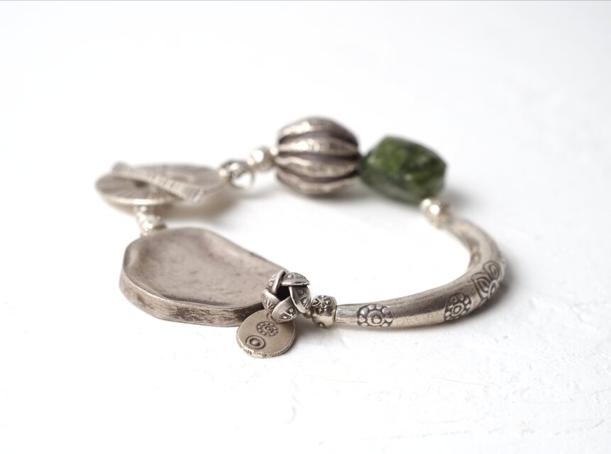 Karensilver・Jade- bracelet | iichi 日々の暮らしを心地よくする