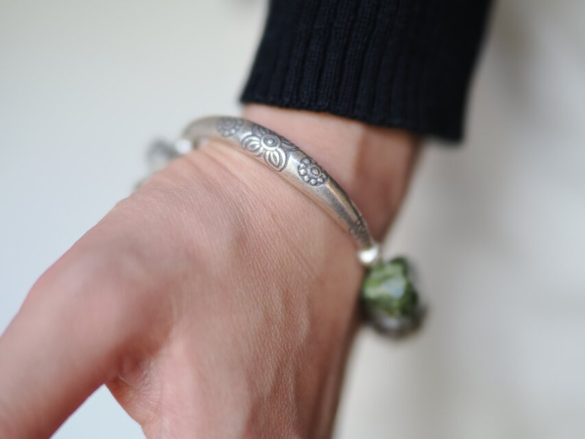 Karensilver・Jade- bracelet | iichi 日々の暮らしを心地よくする