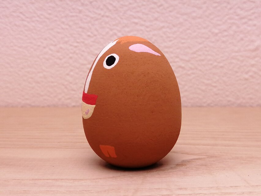 干支たまご 午 茶 | iichi 日々の暮らしを心地よくするハンドメイドや