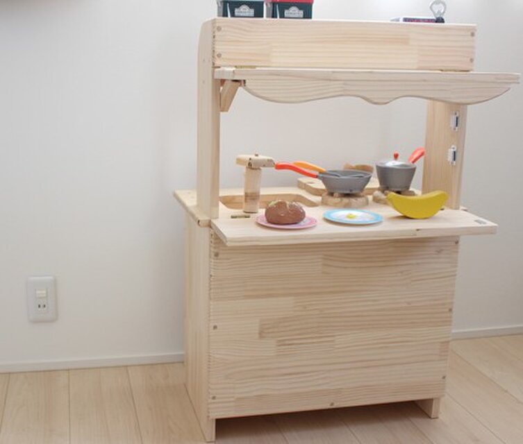 完成品」おままごとキッチン～オープンカフェスタイル～ | iichi 日々