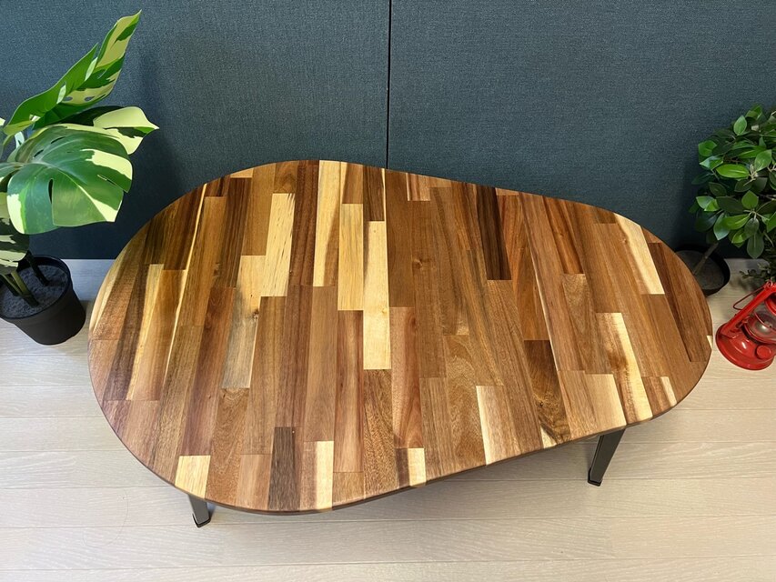 【いぬさま】 ローテーブル だるま形 90cm 60cm 杉 折りたたみ脚 いぬさま】 ローテーブル だるま形 90cm 60cm 杉 折りたたみ脚