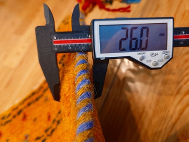 のびのび様専用】ペルシャギャッベ ミニマット2枚セット（横43.5