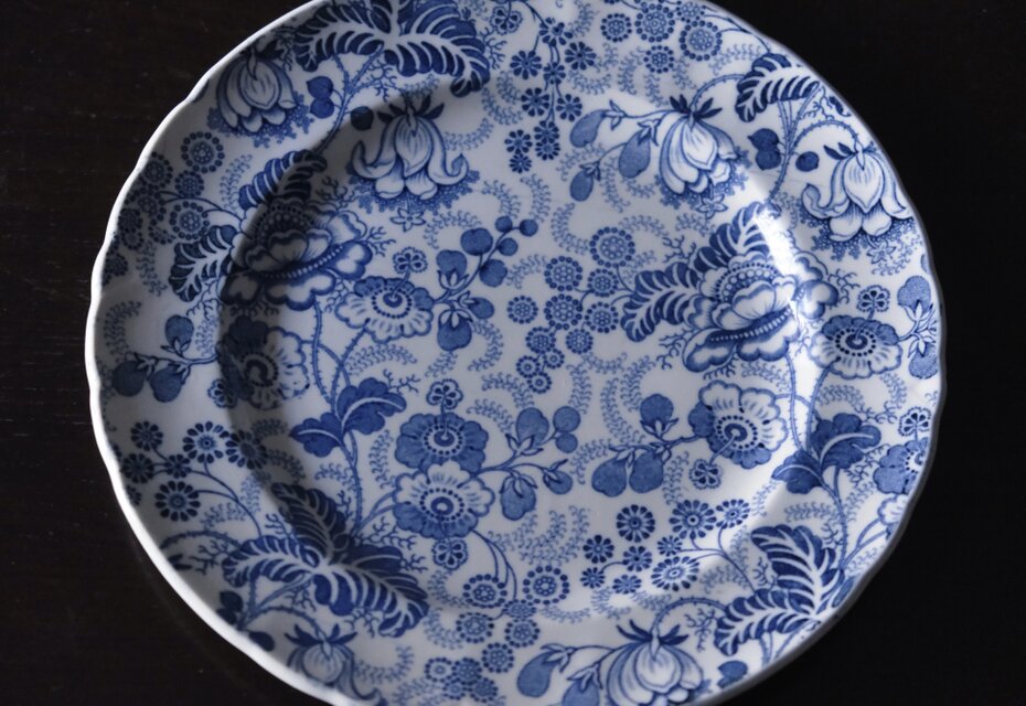 J.Vieillard&Cie/Bordeaux タピスリー 平皿 φ20.5cm フランス
