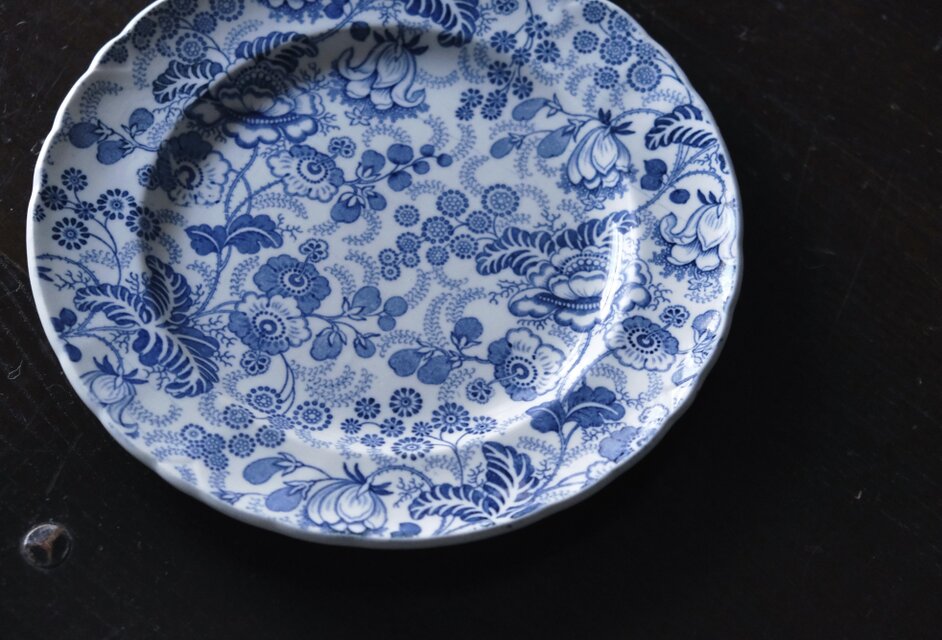 J.Vieillard&Cie/Bordeaux タピスリー 平皿 φ20.5cm フランス