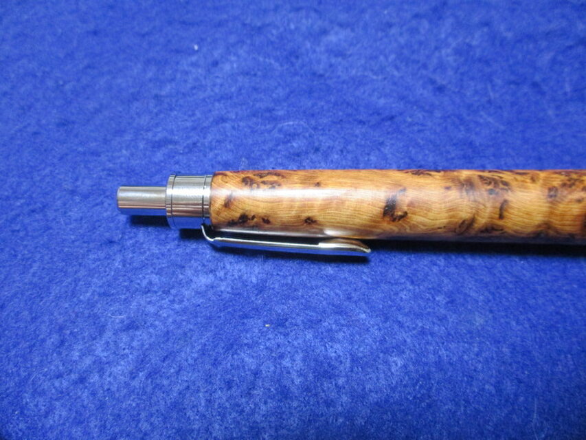 屋久杉瘤 泡瘤 椿油仕上げ 木軸ボールペン(シャープペンシル） 希少材