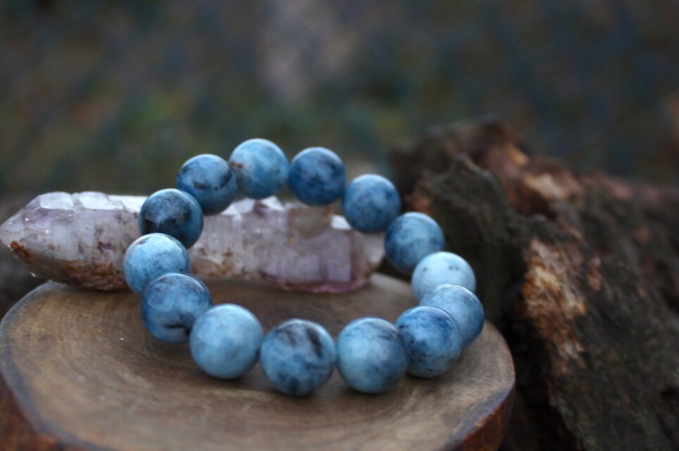 貴方の言霊の力を蘇らせる！最強癒しと調和の 【超高品質空雲アクアマリン】 ナチュラルデビルブルーアクアマリンA級 13ミリ 穏やかさと保護力