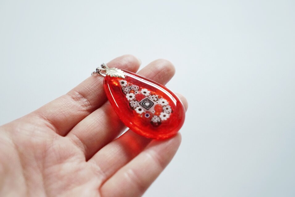 雫ⅲ ペンダント | iichi 日々の暮らしを心地よくするハンドメイドや