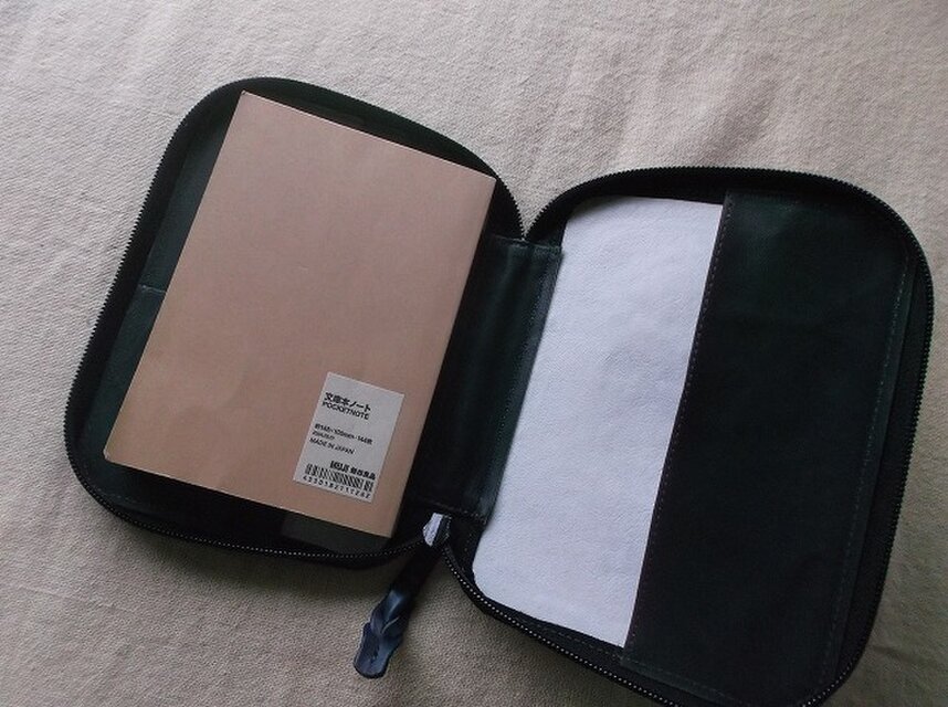 レザーブックカバー　ラウンドファスナータイプ　文庫サイズ レザーブックカバー ラウンドファスナータイプ 文庫サイズ | iichi