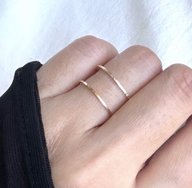 期間限定】【ホリデーリングセット】Classy3連6連リング & Stardust