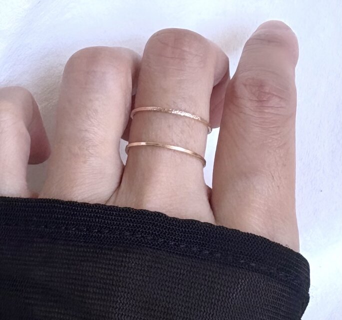 期間限定】【ホリデーリングセット】Classy3連6連リング & Stardust