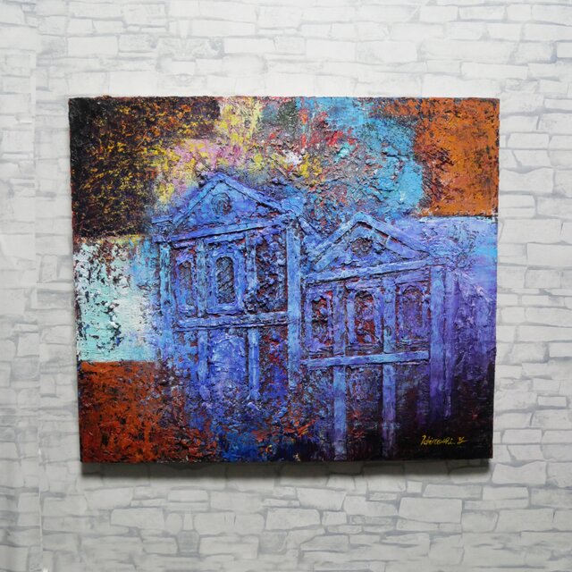 油絵【まぼろし】 | iichi 日々の暮らしを心地よくするハンドメイドや