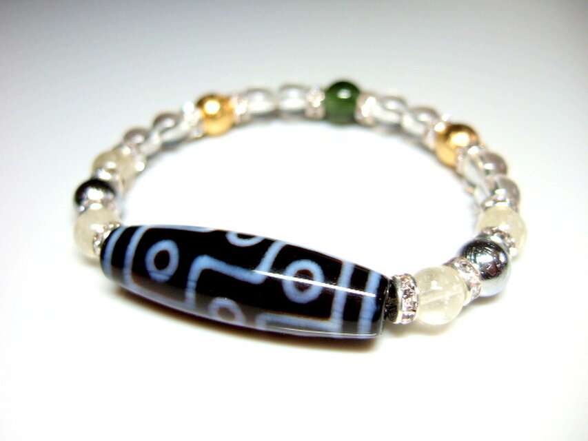 希少　アルタイ隕石　九眼天珠　約45mm 簡易鑑別メモ（ソーティング付き） imgrc0089003640.jpg