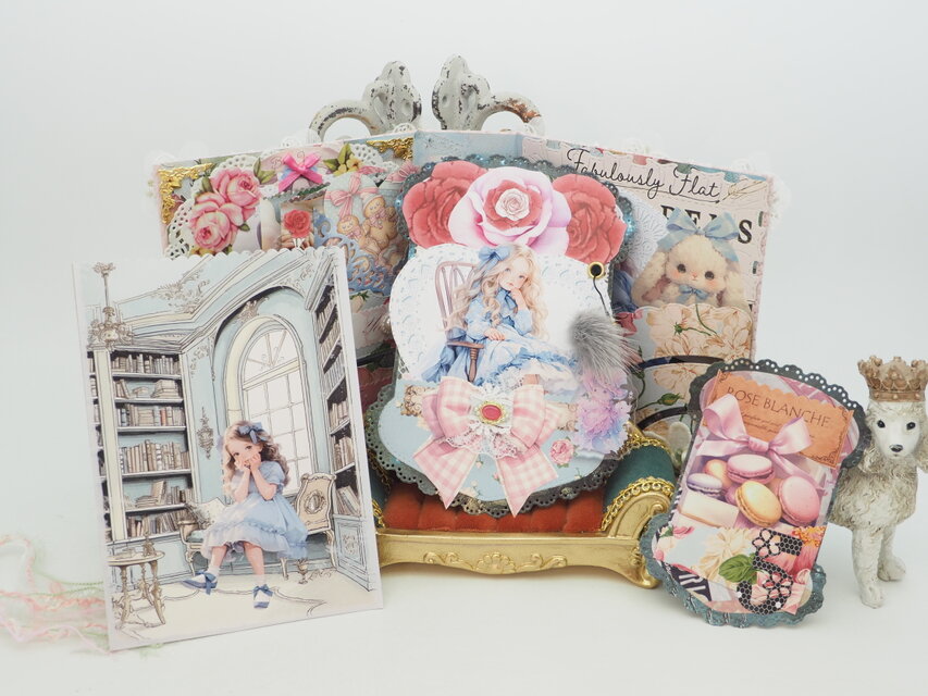 青いお洋服の女の子♡気持ち華やぐ♡おすそ分けファイル♡ジャンク