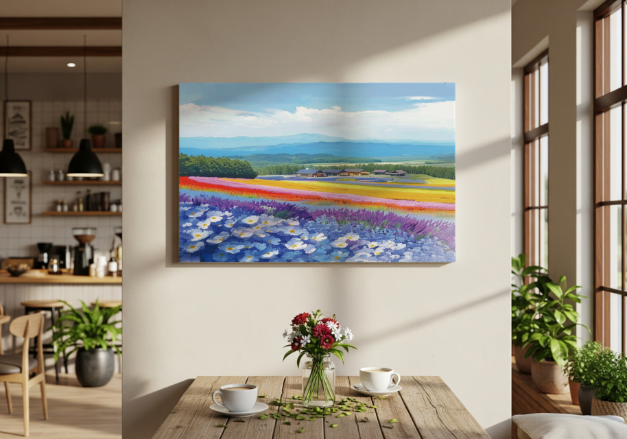 日本風景☆インテリアパネル｜キャンバスパネル｜ファーム富田｜アート