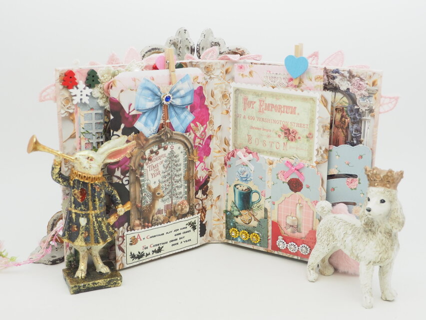 ジャンクジャーナル雑記帳✡おすそ分けファイル　コラージュ✡Christmas✡ セールなう‼️クリスマス♡気持ち華やぐ♡おすそ分けファイル