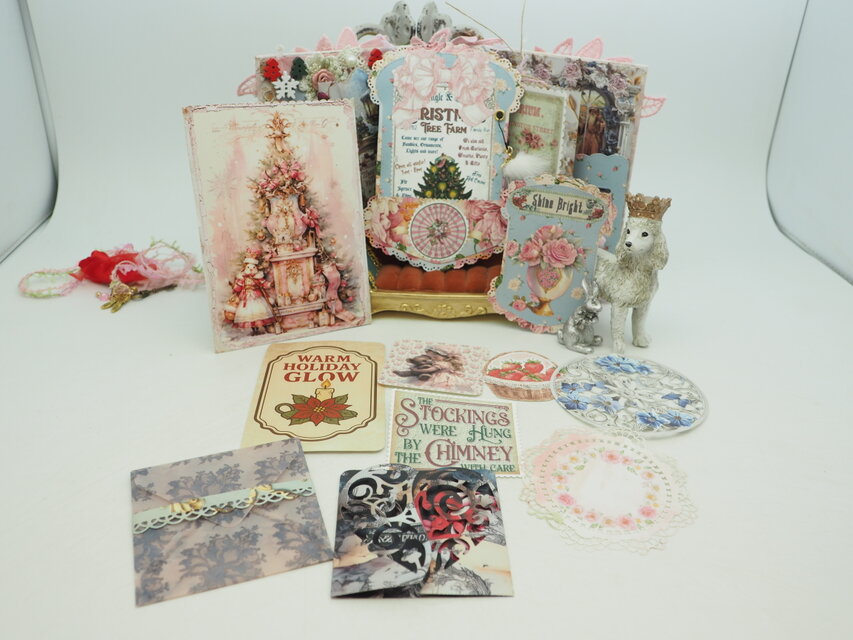 ジャンクジャーナル雑記帳✡おすそ分けファイル　コラージュ✡Christmas✡ セールなう‼️クリスマス♡気持ち華やぐ♡おすそ分けファイル