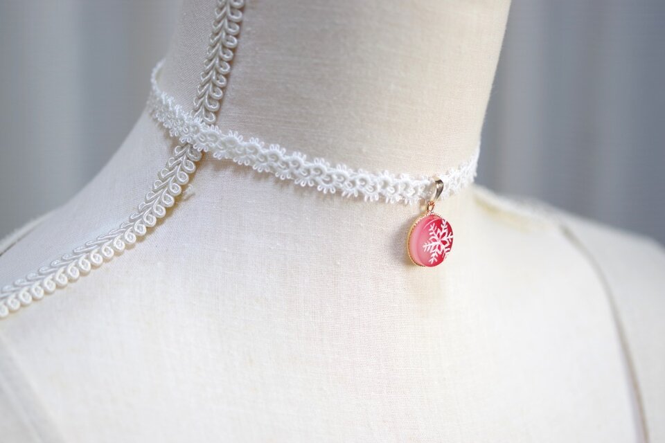 チョーカー レジンパール cde6309f09aab5346eb7812e8c8b3a