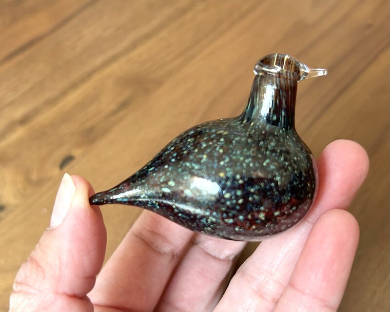 【企業別注バード】Oiva Toikka　バード　セキレイ　Wagtail 企業別注バード】Oiva Toikka バード セキレイ Wagtail