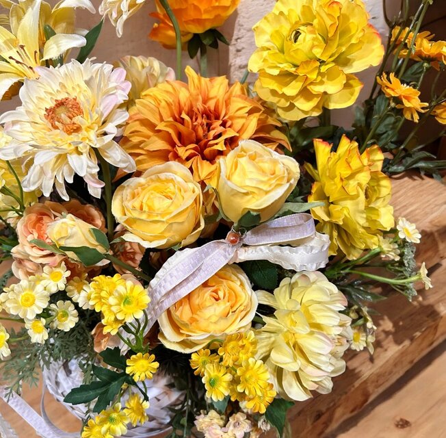 光触媒　人工観葉植物　ウォールグリーン　フェイクグリーン　招福胡蝶蘭イエロー 光触媒 人工観葉植物 ウォールグリーン フェイクグリーン 胡蝶蘭7845