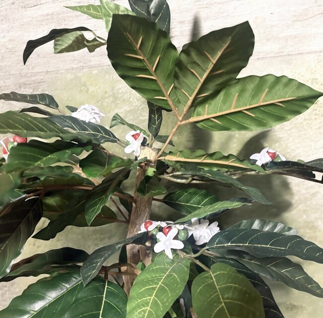 光触媒　人工観葉植物　ウォールグリーン　フェイクグリーン　コーヒーの木実付き 光触媒 人工観葉植物 ウォールグリーン フェイクグリーン コーヒーの木