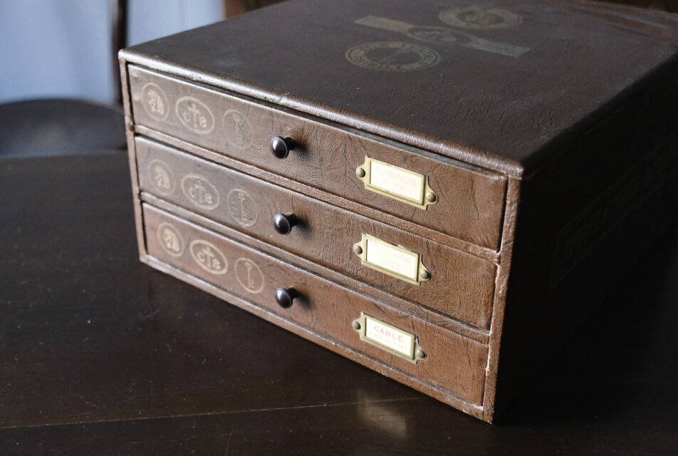 THIRIEZ&CARTIER-BRESSON スプール キャビネット 引き出し フランス