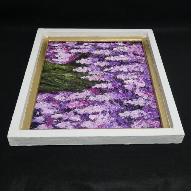 油絵 油彩 油彩画 絵 絵画 【藤】 油絵 油彩 油彩画 絵 絵画【藤】 | iichi 日々の暮らしを心地よくする