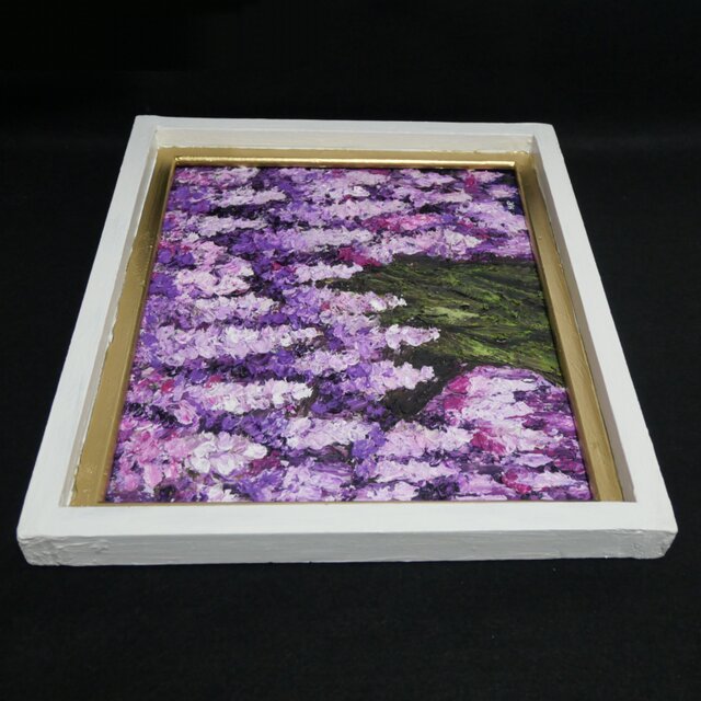 油絵 油彩 油彩画 絵 絵画 【藤】 油絵 油彩 油彩画 絵 絵画【藤】 | iichi 日々の暮らしを心地よくする