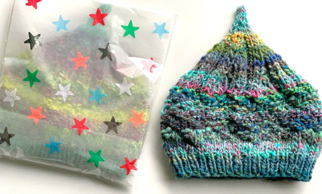 1点限定！ 新作2026どんぐりニット帽子 野呂英作毛糸使用 ピンク