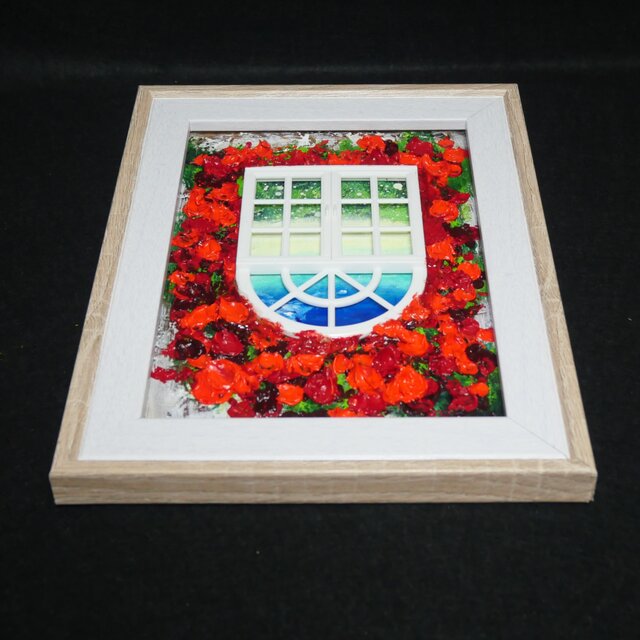 油絵 油彩画 原画「窓の先」絵画 アート インテリア 壁掛け | iichi