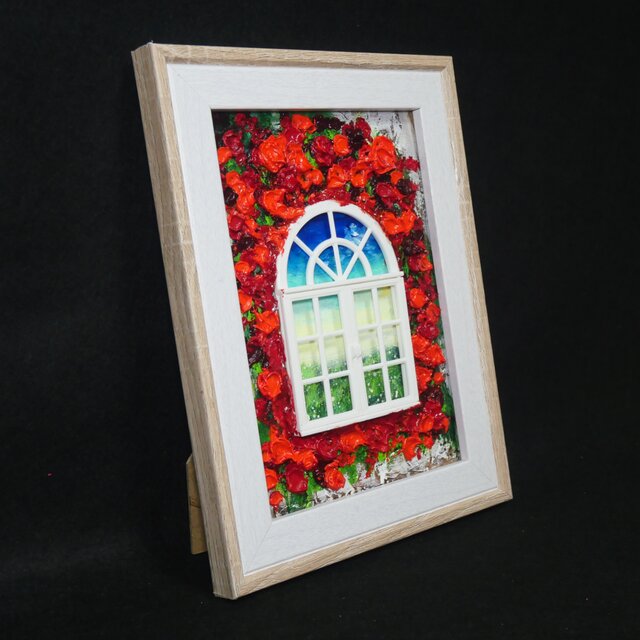 油絵 油彩画 原画「窓の先」絵画 アート インテリア 壁掛け | iichi