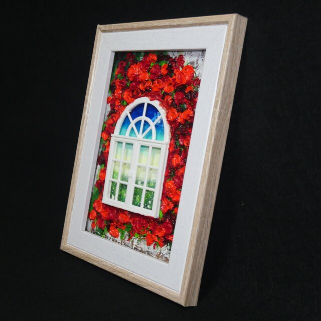 油絵 油彩画 原画「窓の先」絵画 アート インテリア 壁掛け | iichi