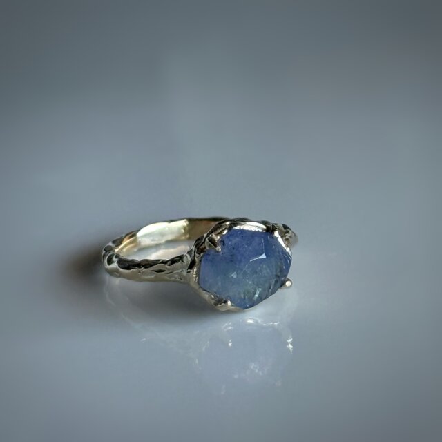 バイカラータンザナイト リング / k10 | iichi 日々の暮らしを心地よく