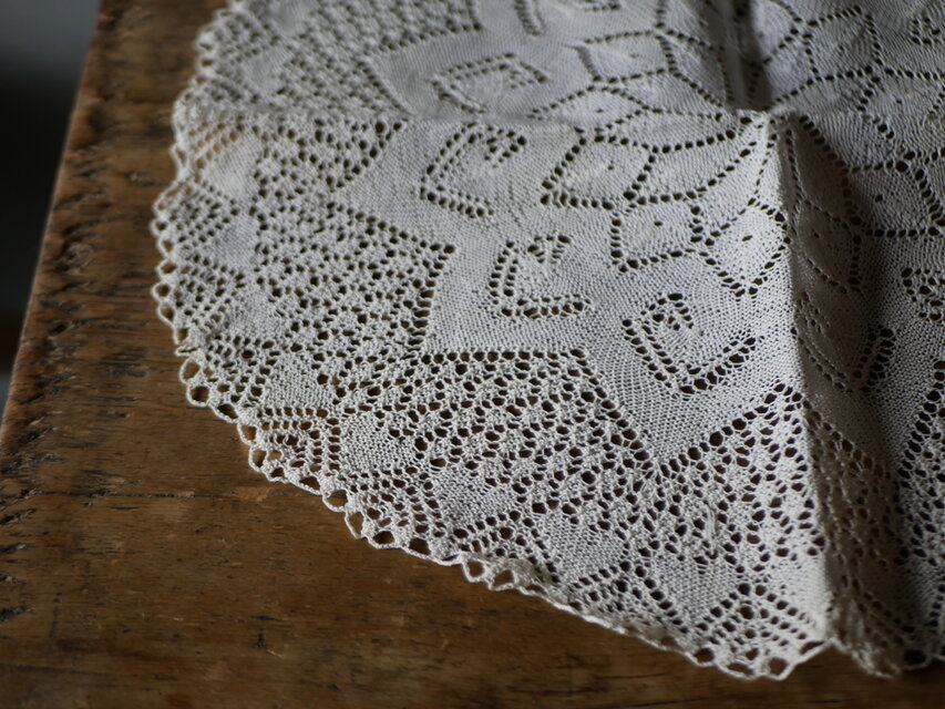 アンティークレース プレイスマット ドイリー フランスアンティーク