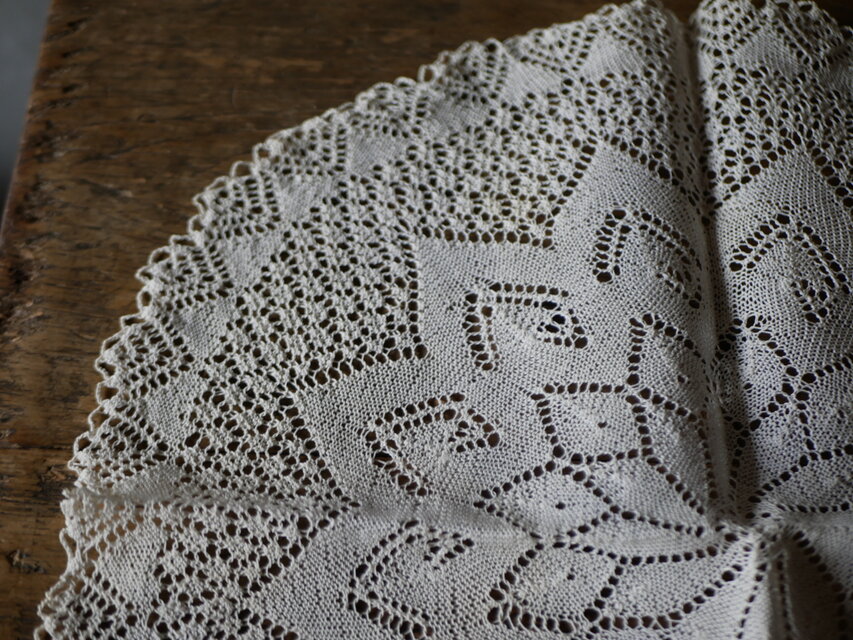 アンティークレース プレイスマット ドイリー フランスアンティーク