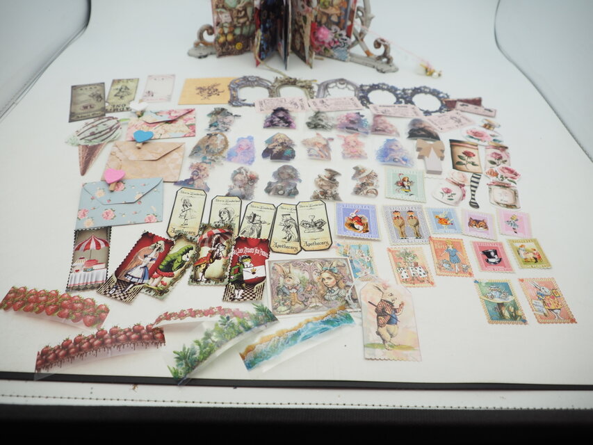 アリス♡おすそ分けファイル(小さいサイズ）♡ジャンクジャーナル