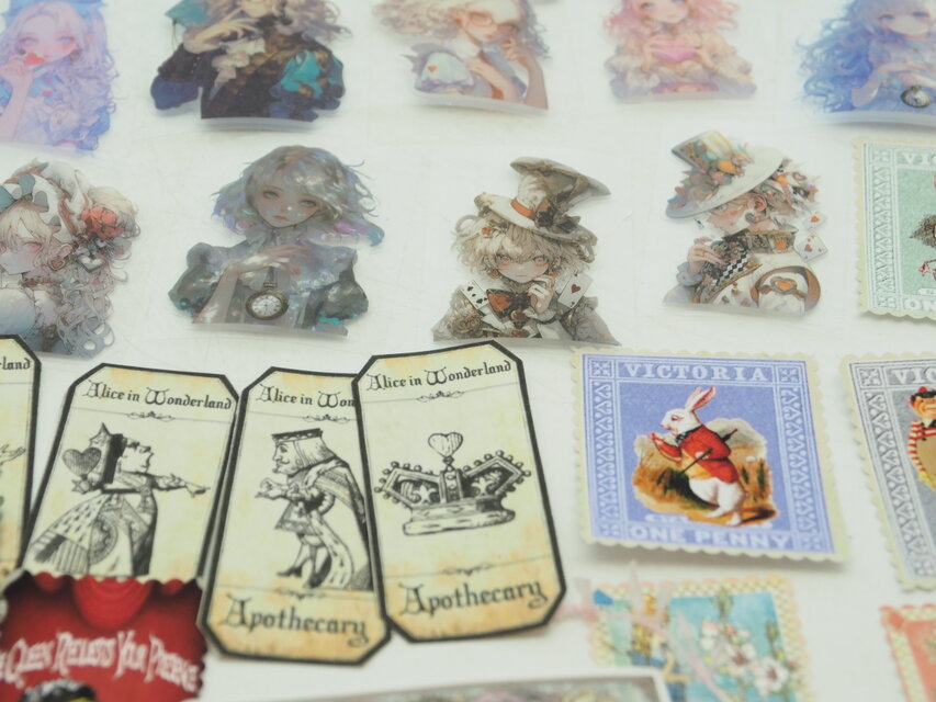 アリス♡おすそ分けファイル(小さいサイズ）♡ジャンクジャーナル