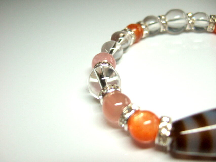 山形天珠/ガネーシュヒマール産水晶 | iichi 日々の暮らしを心地よく