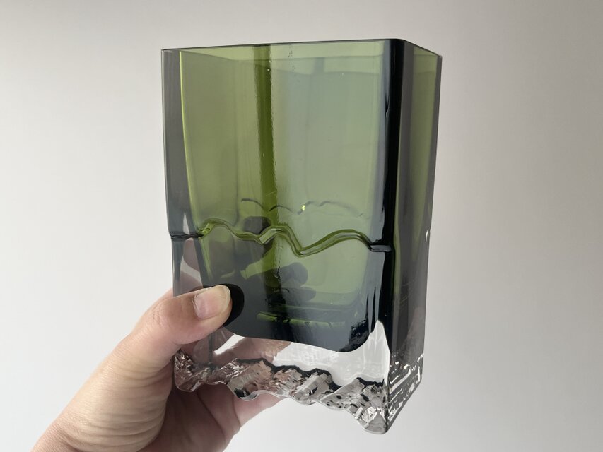 iittala】Tapio Wirkkala Raito 2780 グリーン フラワーベース
