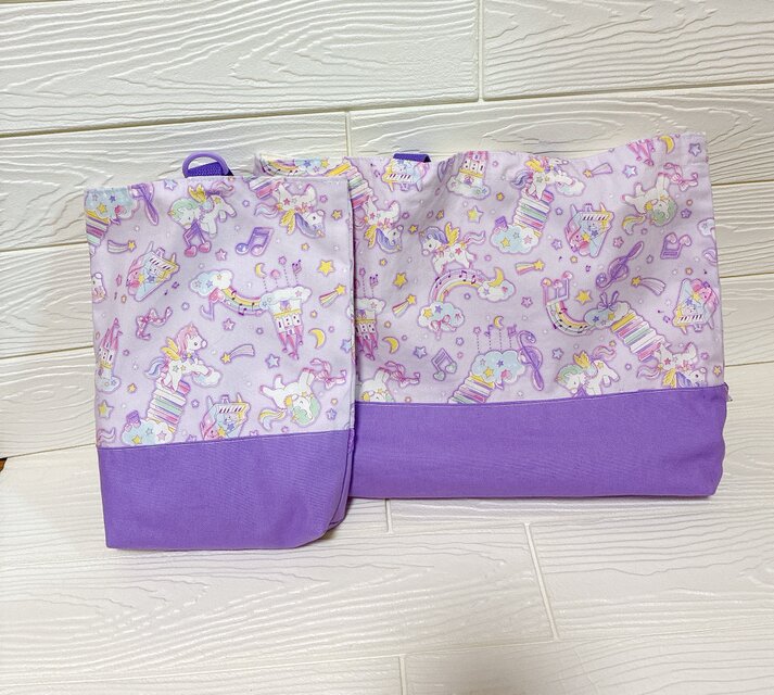 入園入学2点セット レッスンバック シューズバック ユニコーン | iichi