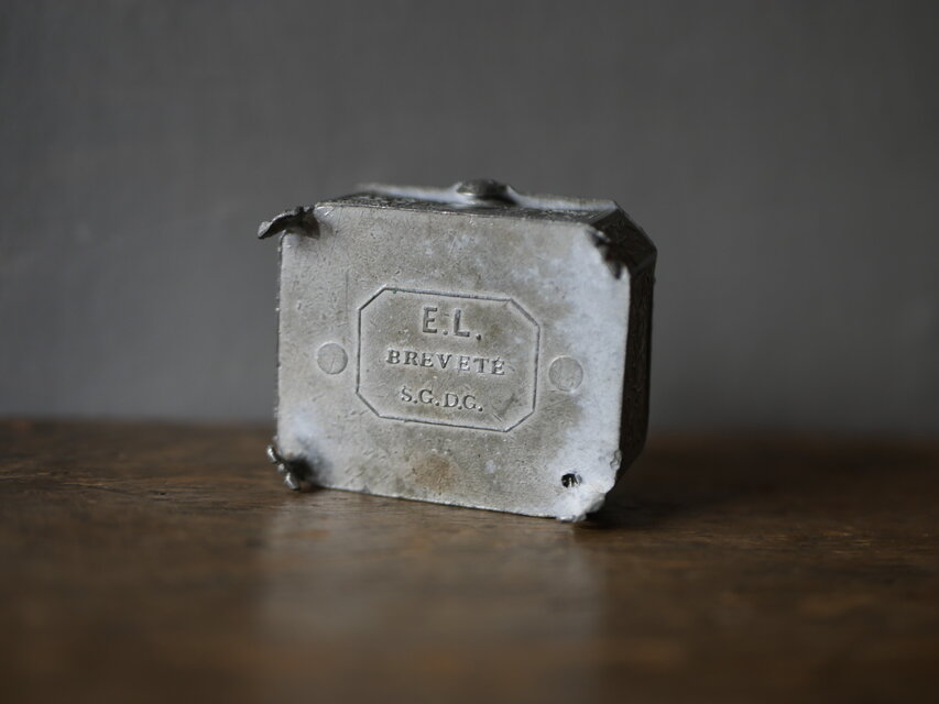 ガラスのジュエリーケース 大きい方 フランスアンティーク