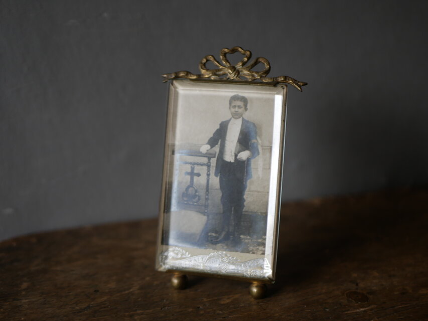 アンティークフォトフレーム　フランスアンティーク フォトフレーム フランスアンティーク 写真立て ブロカント