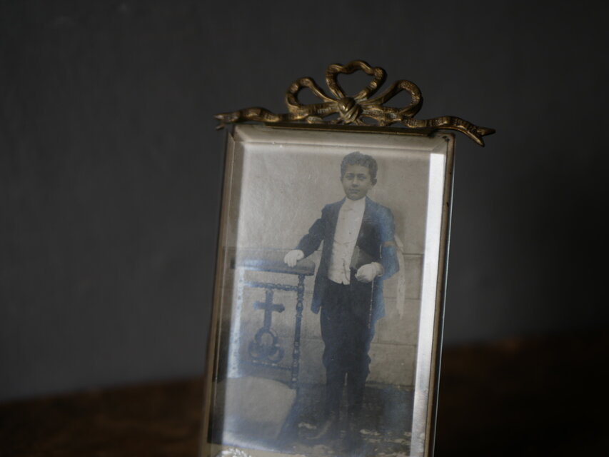 フォトフレーム フランスアンティーク 写真立て ブロカント